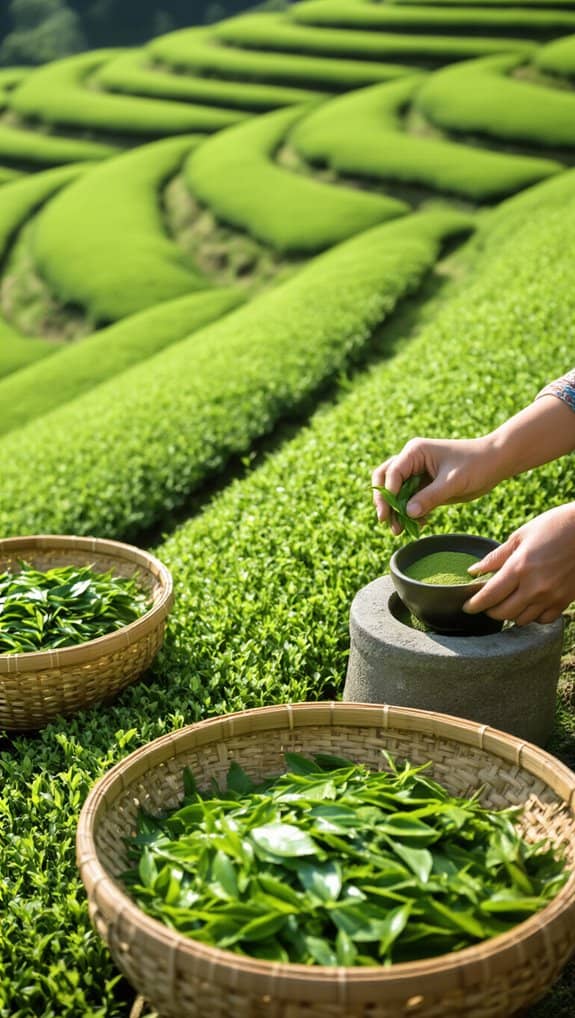 quality matcha cultivation process