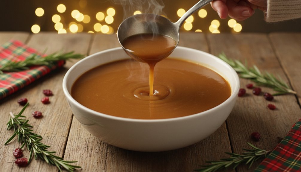 Silkiest Christmas Gravy No Lumps, Big Flavor 2 slow controlled continuous whisking temperature management