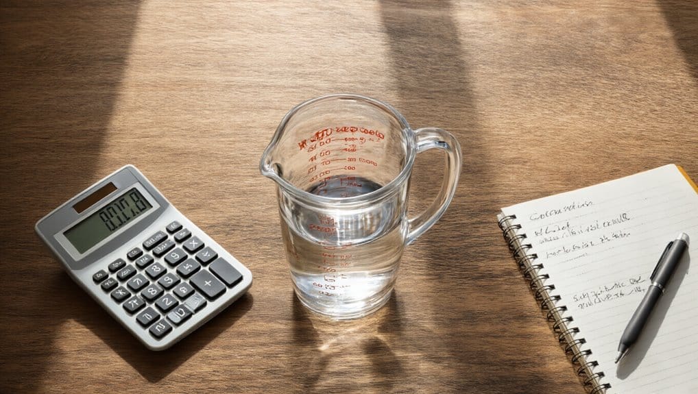 Calculate Water Intake by Weight in 5 Simple Steps 2 translate ounces into containers